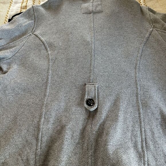 Sebby Collection Women’s Plus Black/White Print Hooded Button Down Jacket 2X - Picture 9 of 11